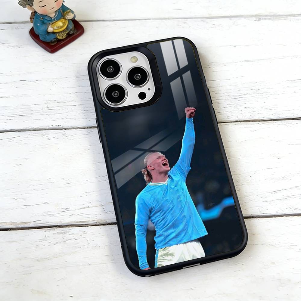 F-Football E-Erling H-Haaland Phone Case For iPhone17,16,15,14,13,12,11 Plus,Pro Magnetic with Magsafe Wireless Charging