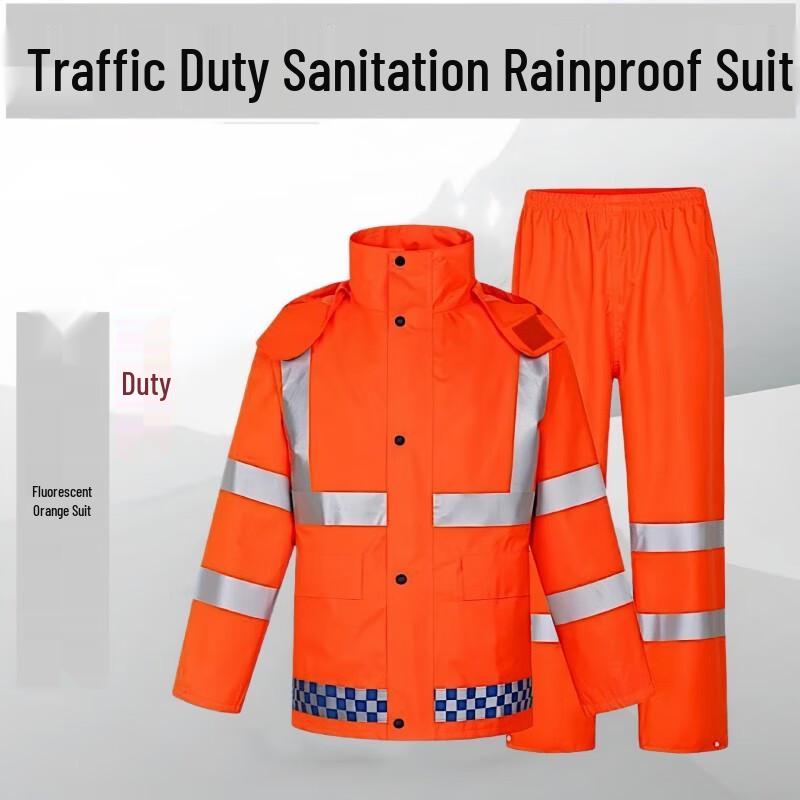 

OIMG High-Visibility Reflective Rain Suit