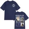 Rosalía LUX Album Tour 2026 Stampa T-Shirt Unisex Girocollo Unisex 100% Cotone Manica Corta Y2k Oversize Tee Regali per Fan Merchandising Concerto