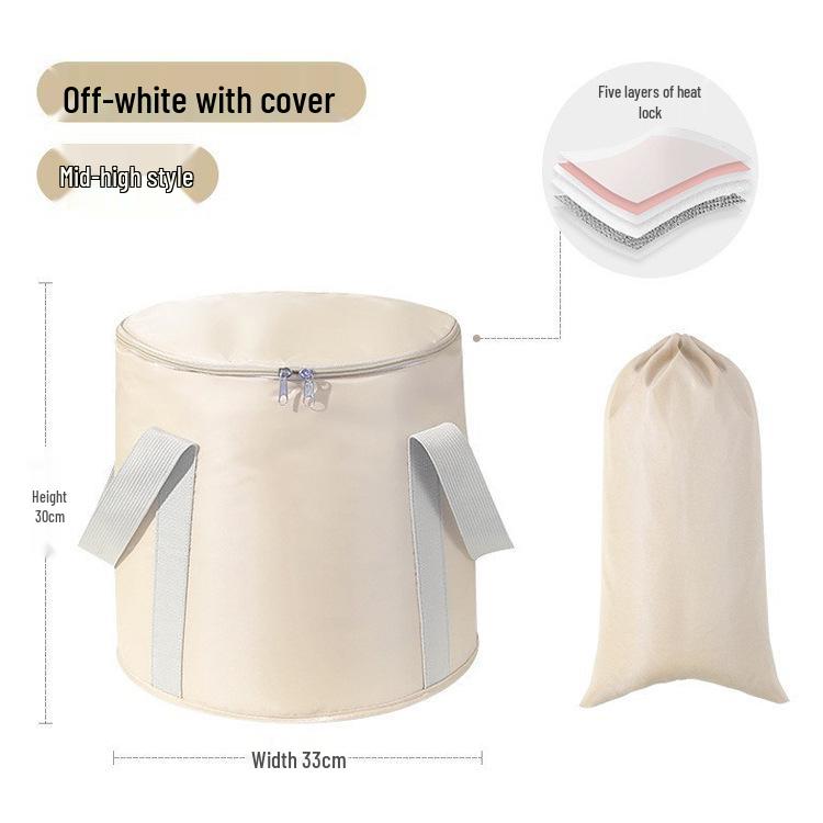 Profound Insulated Folding Foot Bath: Portable Constant Temperature Basin for Adults