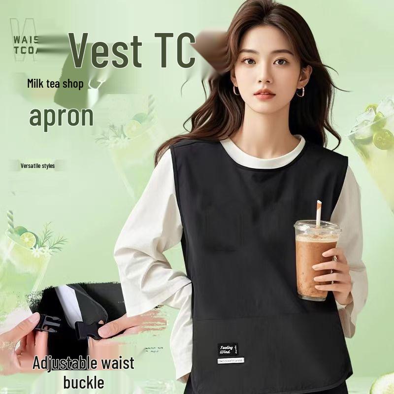 Adjustable Waterproof Workwear Vest Apron for Kitchen, Home & Restaurant