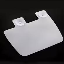 Kitchen Sink Splash Guard Waterproof Water Barrier Protector with Suction Cups Anti Splash Baffle Board for Countertop