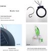 Solar Wind Chime: Seven-Color Gradient Waterproof Garden Lamp for Outdoor Decoration