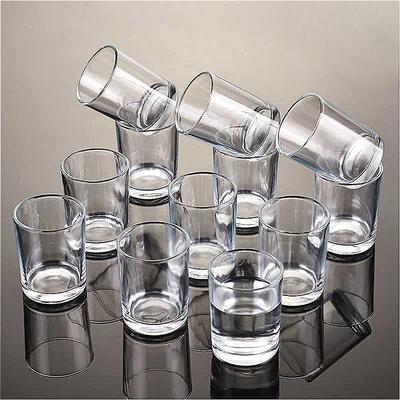 10ml/20ml/26ml/35ml Classic Shot Glass Baijiu Cup Elegant Small Wine Glass Bar Luxury Cocktail Scotch Bourbon Cups Holiday Gifts