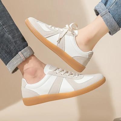 Sneakers Unisex Taglia 35-44 Scarpe Casual in Pelle da Donna German Trainers Ballerine da Tennis Antiscivolo Scarpe da Skate Scarpe da Passeggio Jogging