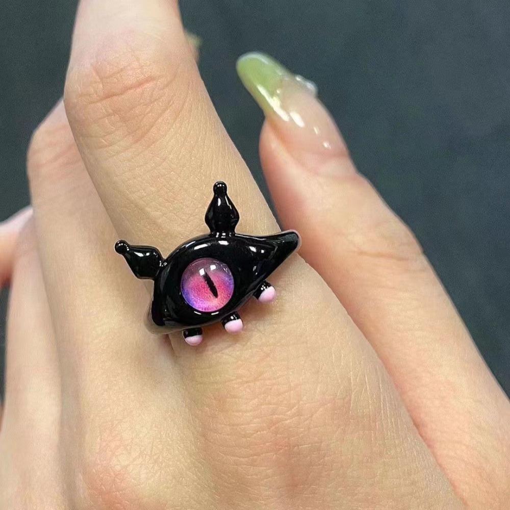Süßer Monster Ring Diamant Dopamin Ring