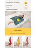 Star Bathrobe Coral Fleece Women's Wearable Towel – Thick, Absorbent, Versatile with Straps