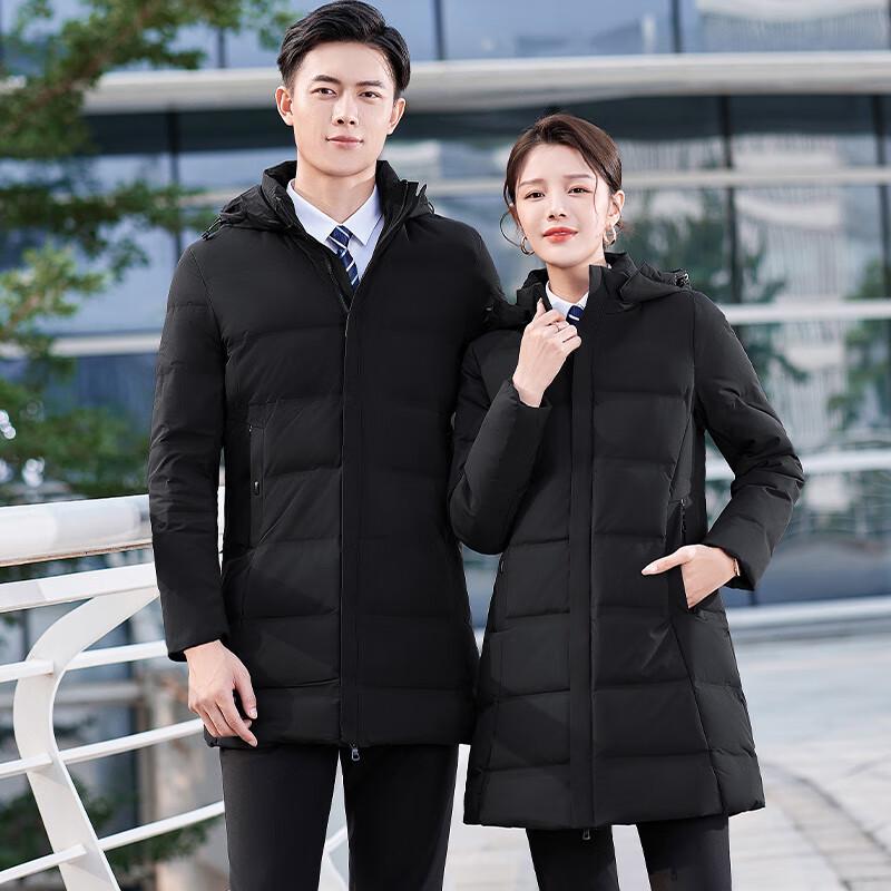 

Унисекс пуховик средней длины с капюшоном Telooman 3XL