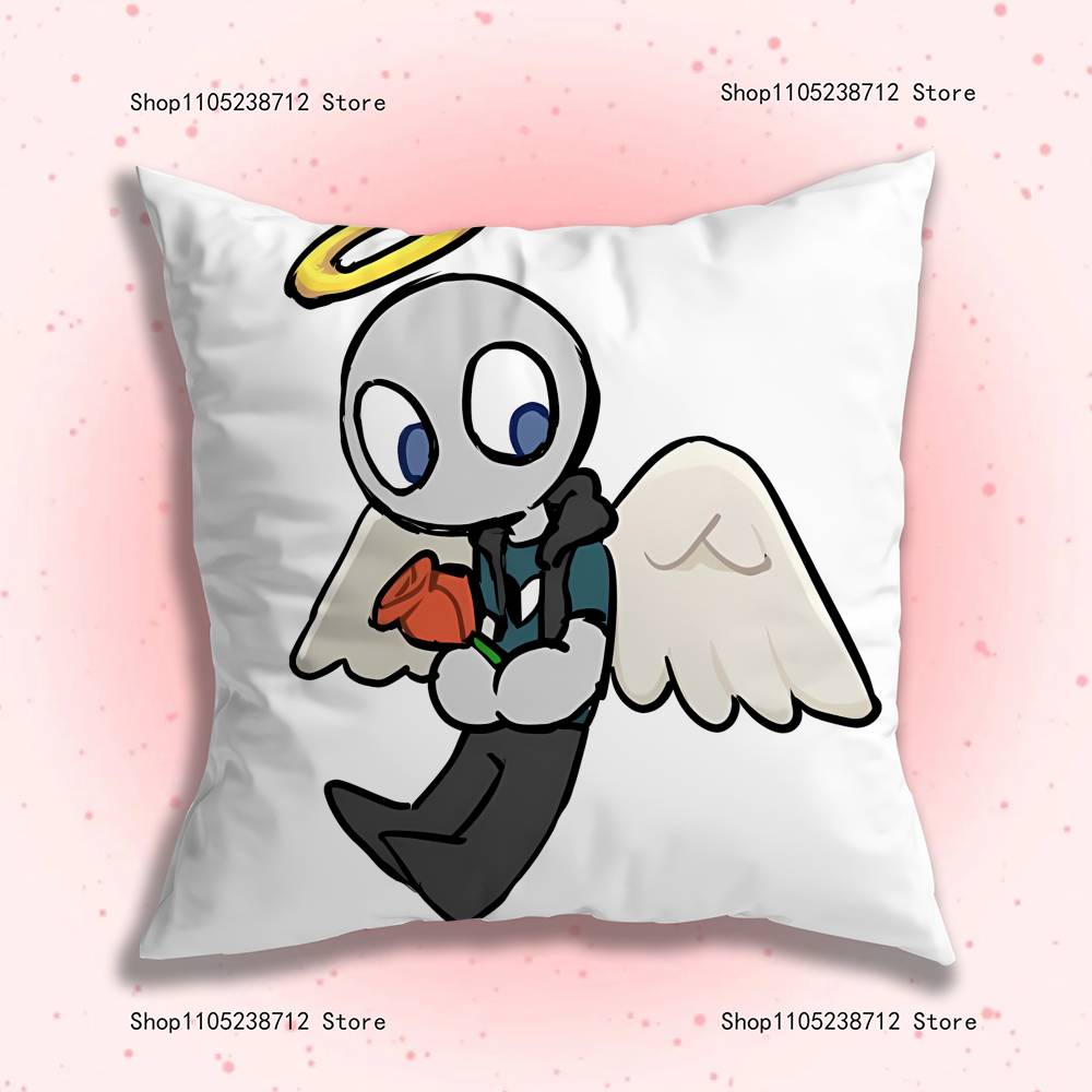Peter Y-Your B-Boyfriend Pillow Covers Cartoon Sofa Decorative Home Double-sided Printing Short Plush Cute Cushion Cover