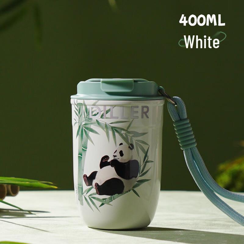 Dileber 400 мл Термокружка из нержавеющей стали с вакуумной изоляцией