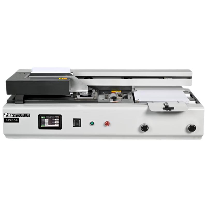 Sanmu Automatic Glue Binding Machine (320mm Length, 43mm Thickness) CN Plug (adapter Included)