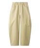 Emi Curved Silhouette Denim Beige Women's Pants, 13WFP242044,