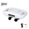 Deep Tissue Massage Roller Multi-Head Muscle Massager for Back Legs And Waist Dual-mode Kneading with Adjustable Intensity Professional Handheld