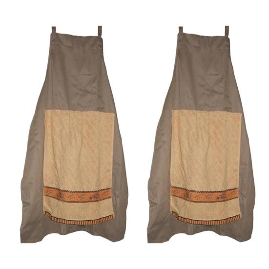 Chef Prank Apron for Men Creative Surprise Pocket Apron Surprise Pocket Gag Gift for Adults Kitchen Comedy Accessory