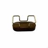 Geometric Hardwood Business Card Holder, Walnut & Beech, Single Tier, Large Capacity Desktop