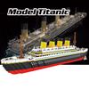 9913 Model Titanic Atomic Building Blocks Kit 3800pcs Gift Toy for Kids