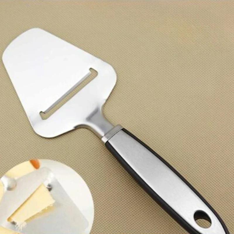 Mirror Polished Cheese Slicer - Stainless Steel Cake Shovel,Butter Scraper,Cheese Planer,Sharp Easy-to-use,Preferred Material