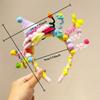New 1Pc Birthday Party Twisty Hairband, Cute and Whimsical Headwear Hairband, Novel Party Birthday Gift, Photo Prop, Halloween Party Costume