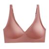 Non Marking Underwear, Women's, Gathered Thin Style, No Steel Ring, Cinched Breast, Anti Sagging, Soft Support, Bra