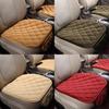 Plush Winter 1pc Anti Slip Auto Car Seat Cover Pad Lattice Pattern Cushion Chair