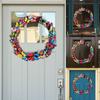 Beautiful Butterflies For Spring Door Decor Garden Decorative Butterflies Wreath
