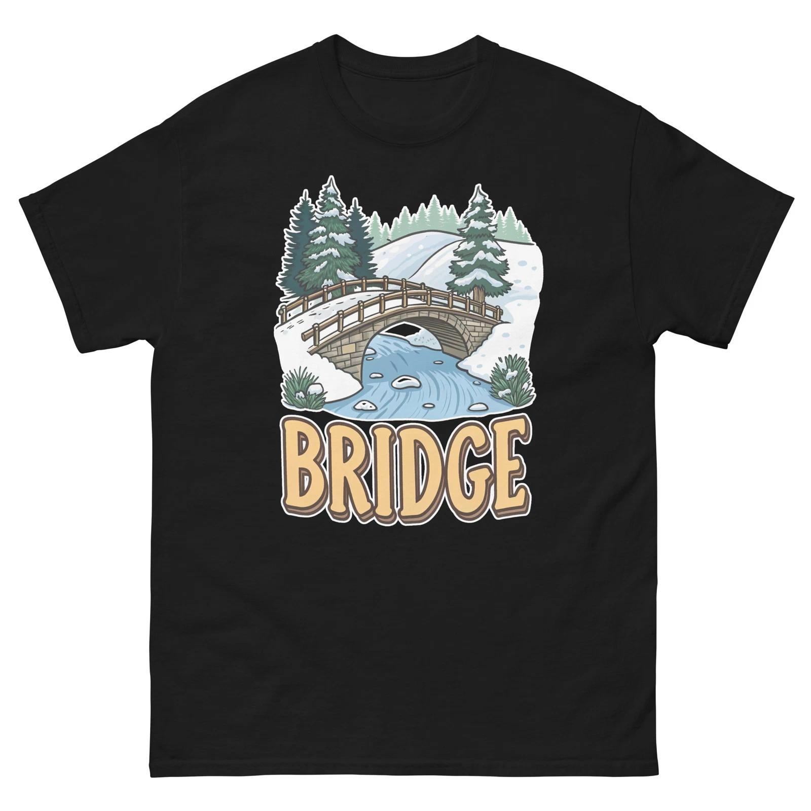Bridge Mountain Ski Resort Town T-Shirt M