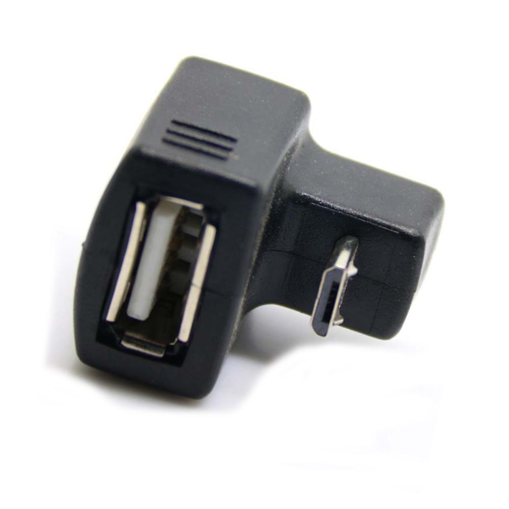 Buy Up/Down Angled 180 Degree Micro USB OTG To USB 2.0 Female Extension