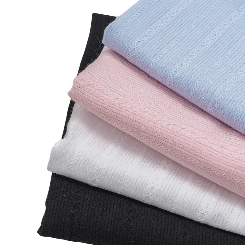 0.5m/1m/2m/3m Pure Cotton White Jacquard Fabric For Shirts,Women's Dress, Pajamas, Children's Clothing Handmade DIY Fabrics