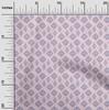 oneOone Bavlněná Flex Fabric Diamond Geometric Print Fabric By The Yard 40 Inch