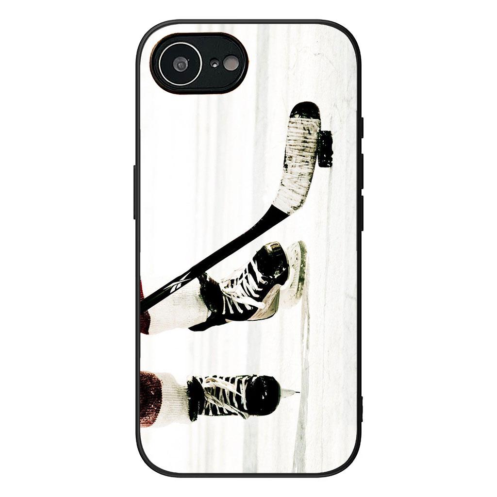 Cover for Samsung Galaxy A36 A17 A26 A07 A35 A54 A53 A13 A33 A34 S8 S9 S20 S21 FE S10 Plus Phone Case Ice Hockey