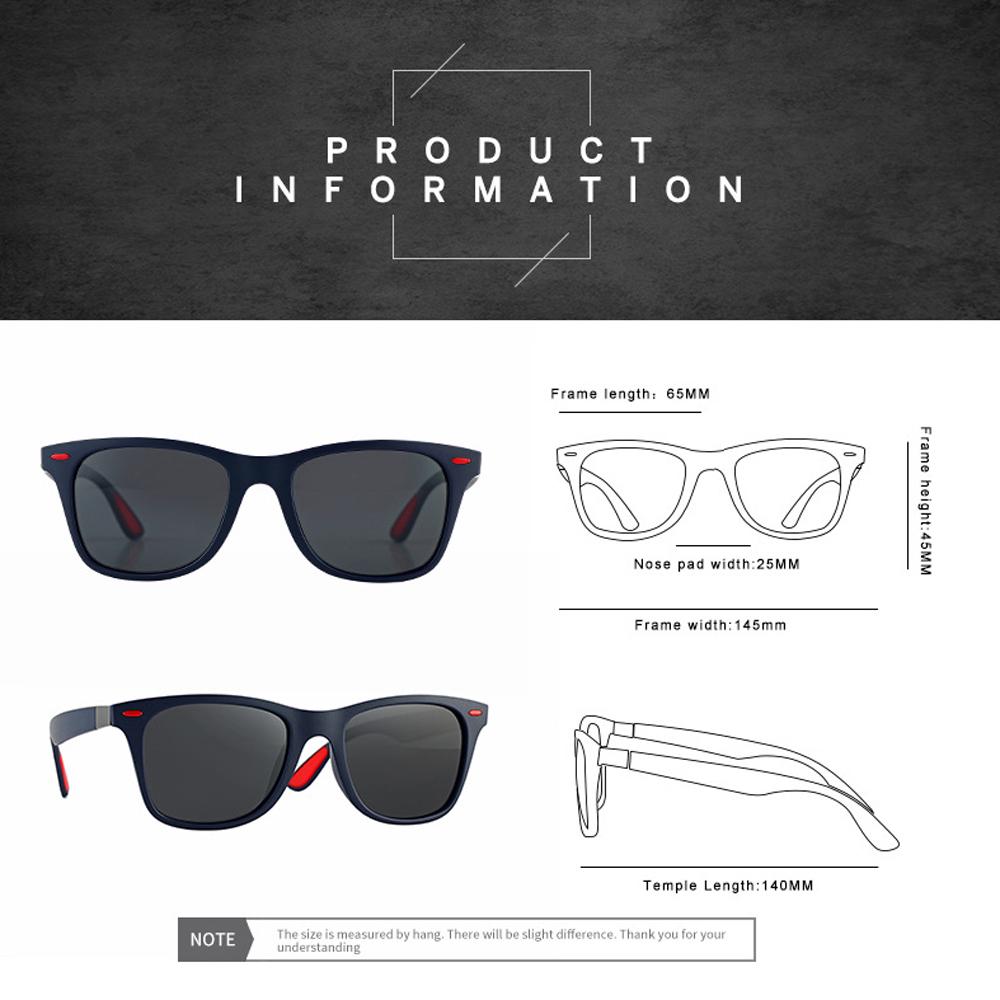 Polarized Sunglasses Light Glasses Riding Eyeglasses Vintage Eyewear Men UV400 Goggles