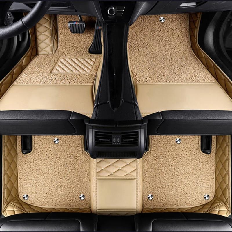 

Индивидуальный двухслойный 3D автомобильный коврик для Lincoln Nautilus 2019-2022 Navigator 2000-2022 Аксессуары для салона автомобиля Nautilus 2019-2022