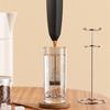 Stainless Steel Milk Frothing Wand with Detachable Whisk Heads Automatic Stirring Function Suitable for Coffee Eggs
