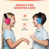 Kids Ear Protection Earmuffs Hearing Adjustable for Noise Reduction for Toddlers 27NRR Noise Cancelling Earmuffs