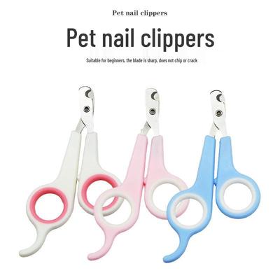 Curved Pet Nail Clippers and Scissors for Cats and Dogs