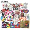 10 30 50PCS Cartoon Jesus Christ Love Faith Cute Sticker Case Suitcase DIY Toy Laptop Guitar Skateboard Lovely Decal Stickers F5