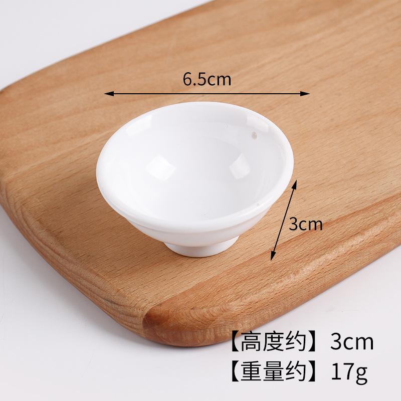 Mini Miniature Simulation Plate Small Bowl Tableware Diy Food Play Accessories Mini Container Play House Kitchen Toys