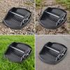 4 Pieces Pad Level Jack Support with Locking Pin Solid for Campsite Leveling