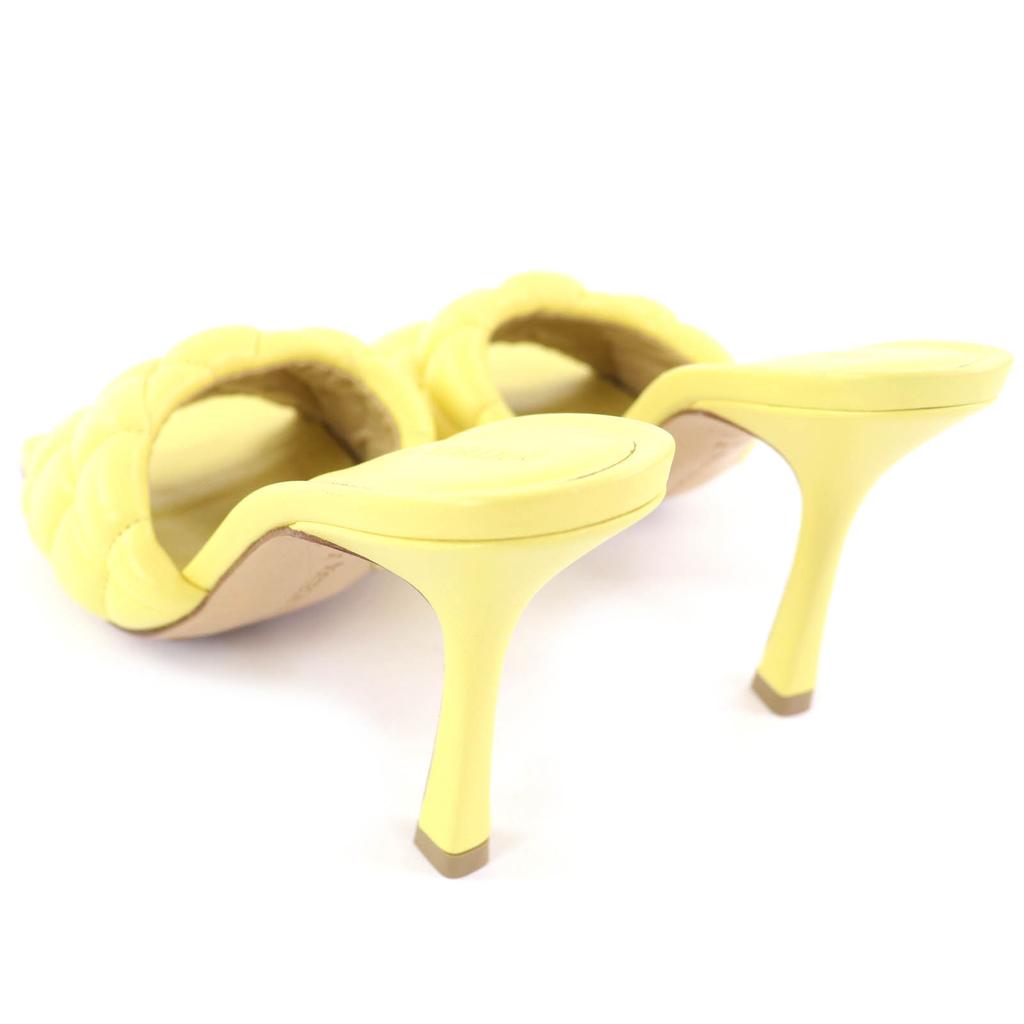 Pristine BOTTEGAVENETA Mule yellow leather Women 36.5 592015 Used