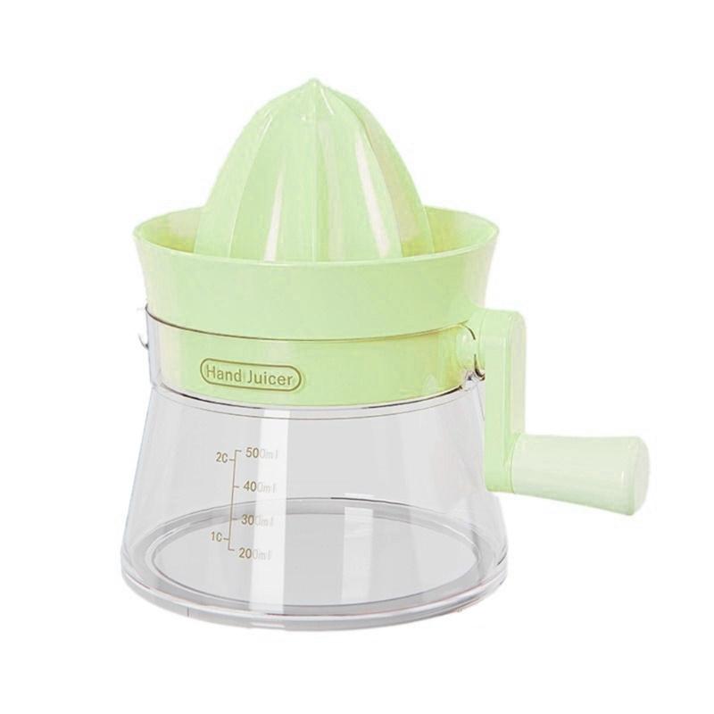 Leichtes manuelles Presswerkzeug Küche Kunststoff Manuelle Handpresse Entsafter Mixer für Nährstoffgetränke X3UC