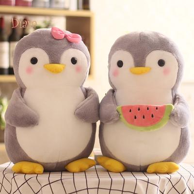 Bebek Ayı Sevimli Penguen Sarılma Meyve Peluş Doldurulmuş Bebek Çocuk Oyuncak Ev Dekor Sevgililer Günü Hediyesi