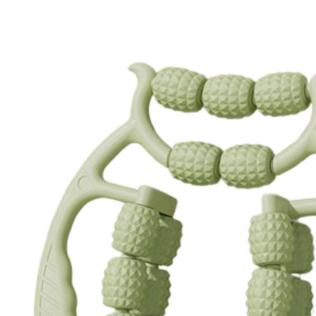 Masażer do nóg Roller 21 kółek Masaż mięśni Przenośny Unikalny Uda Tkanka głęboka