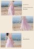 Bohemian Island Hot Spring Resort Women's Thai-Style Bikini with Versatile Long Skirt
