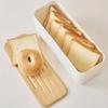 Cutting Board Lid Bread Box With Wooden Lid Bamboo Lid Spacious Container Bread Storage Bin Space Saving Fresh Keeping