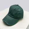 And Women Broken Style Solid Color Vintage Baseball Caps Sun Protection Street Style All-Match Minimalist Peaked Hats Personalized Fashion Casual