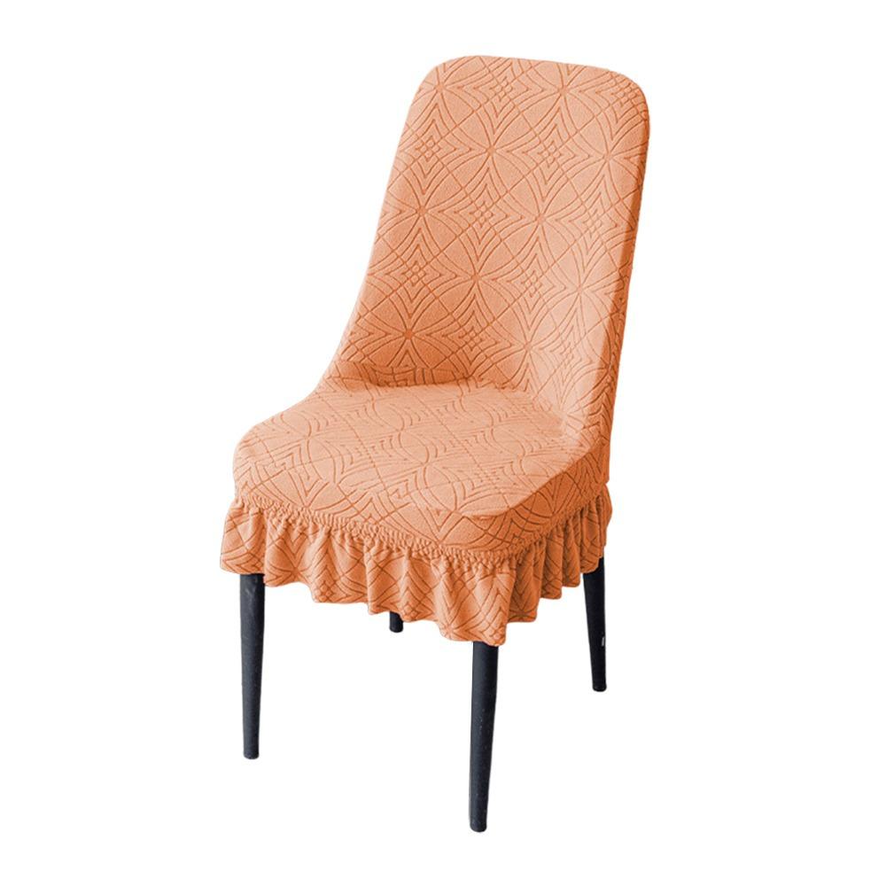 

Пылезащитный чехол для стула Универсальная подушка для сиденья стула Прочный чехол для сиденья Защитный чехол оранжевый