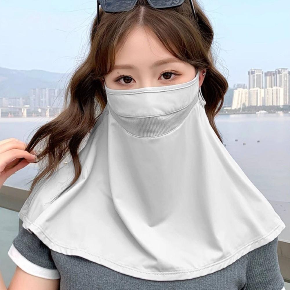 Breathable Face Mask Adjustable Neck Protection Cover Fashion UV-Proof Mask  for Sun Protection