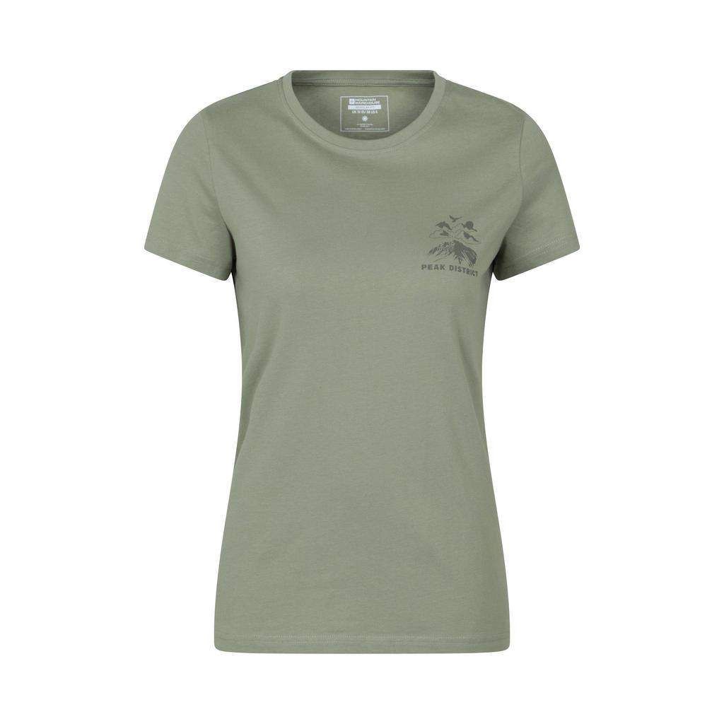Mountain Warehouse Womens/Ladies Peak District Mountain Scene T-Shirt