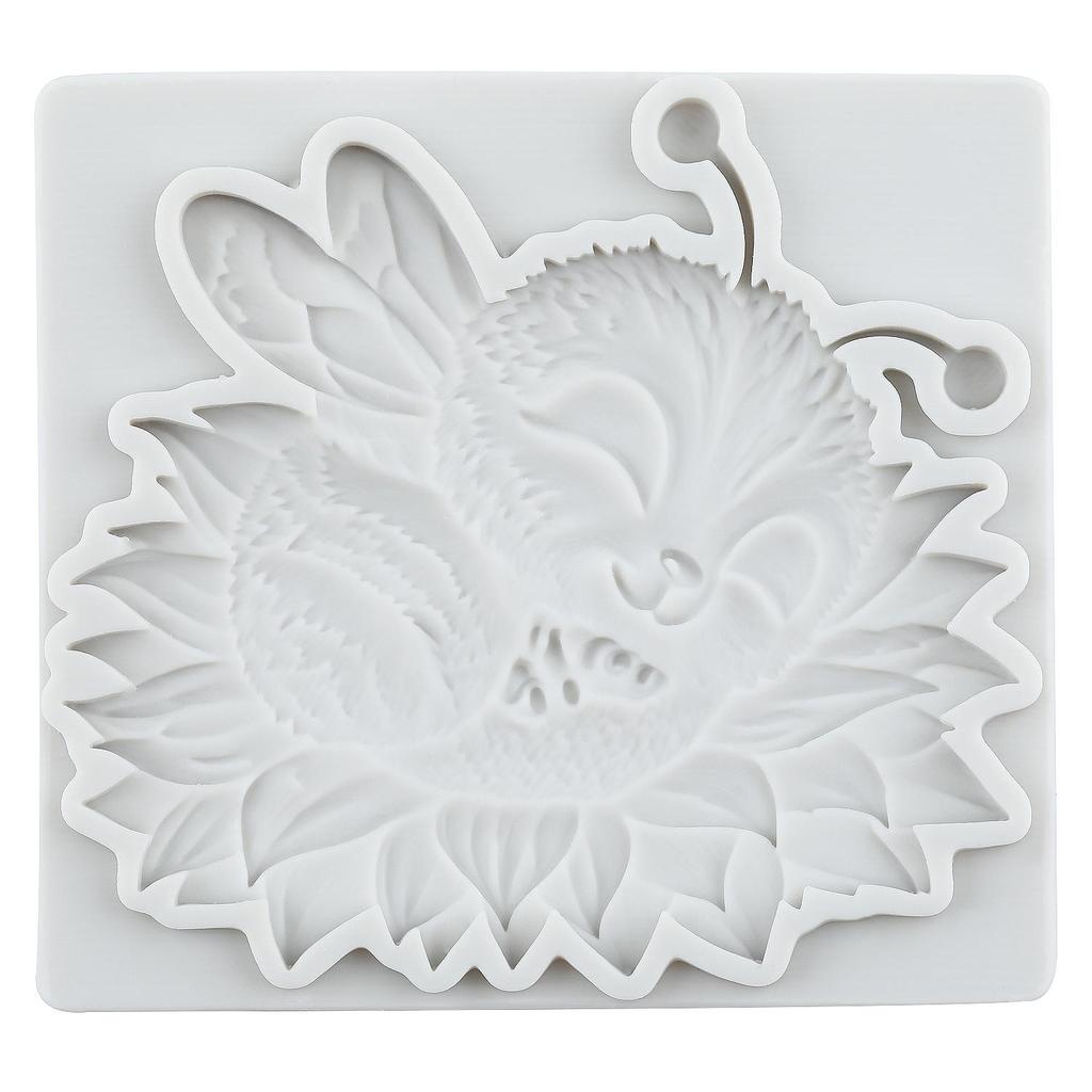 Insect Silicone Mold Worm Bee Ladybug Fondant Molds Cake Decorating Tools Theme Cake Dessert Decorated Chocolate Candy Mold