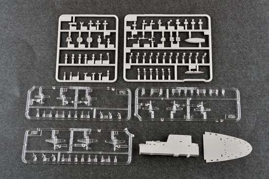 Trumpeter US Navy Aircraft Carrier Yorktown Plastic Model 06707 1/700 CV-5